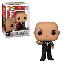 WWE SUPER STAR THE ROCK WITH MICROPHONEPOP # 78