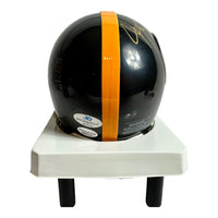 Randy Grossman - Pittsburg Steelers Hand Signed Riddell Mini Helmet w/COA
