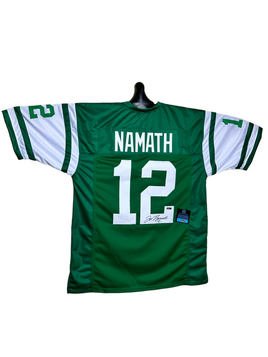 Joe Namath “Legend” QB New York Jets Hand Signed Home Jersey w/COA