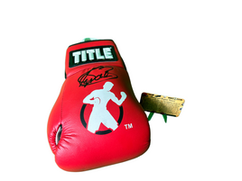 Canelo Alvarez Hand Signed Title Boxing Glove w/COA