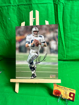 Troy Aikman HOF Hand Signed Dallas Cowboys 8x10 Photo w/COA