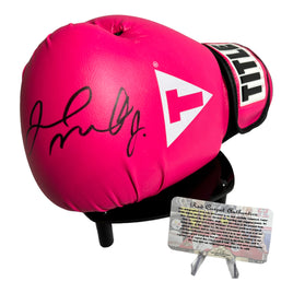 Floyd Mayweather " Pretty Boy " Undefeated Champ Hand Signed Title Boxing Glove w/COA