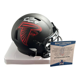 Calvin Ridley - WR Atlanta Falcons Hand Signed Eclipse Mini Helmet W/COA