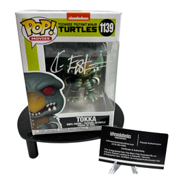 Kevin Eastman Hand Signed "TOKKA" Teenage Mutant Ninja Turtles Funko Pop w/COA