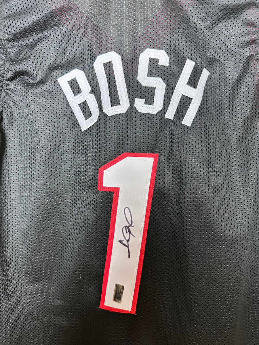 chris bosh autographed jersey
