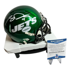 Sam Darnold - New York Jets Hand Signed Mini Helmet W/COA