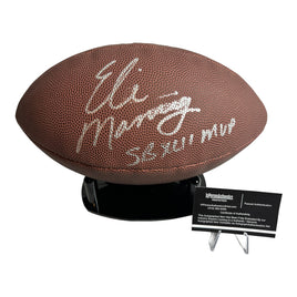 Eli Manning - New York Giants Hand Signed NFL Wilson Official Ball w/COA