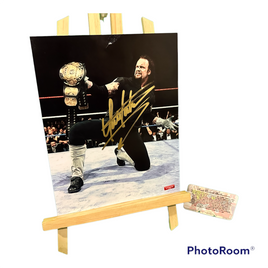 Mark William Calaway Hand Signed WWE "THE UNDERTAKER" 8x10 Photo w/COA