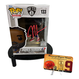 James Harden - Brooklyn Nets Hand Signed Funko Pop # 133 w/COA