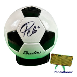 Legendary King “PELE” Hand Signed Soccer Ball W/COA