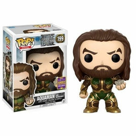 JUSTICE LEAGUE "AQUAMAN AND MOTHERBOX" 2017 SUMMER CONVENTION EXCLUSIVE POP # 199