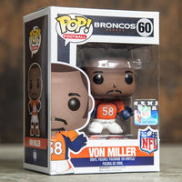 Von Milles LB Denver Broncos (Home Jersey) Funko Pop # 60