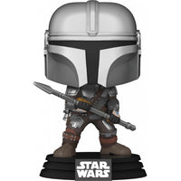 STAR WARS "THE MANDALORIAN" WITH BESKAR STAFF - FUNKO EXCLUSIVE POP 345