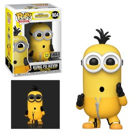 MINIONS THE RISE OF GRU "KUNG FU KEVIN" GLOW IN THE DARK-FYE EXCLUSIVE POP # 904