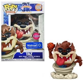 SPACE JAM A NEW LEGACY "TAZ" WALMART EXCLUSIVE (FLOCKED) POP # 1092
