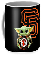 SAN FRANCISCO GIANTS WITH BABY YODA COFFEE MUGS