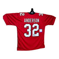 Jamaal Anderson - Atlanta Falcons Hand Signed Home Jersey w/COA