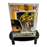 Fernando Tatis JR Hand Signed San Diego Padres Funko Pop # 67 w/COA