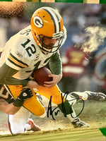 Aaron Rodgers QB Packers Hand 8X10 Photo w/COA