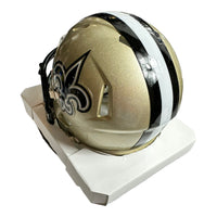 Drew Brees - New Orleans saints Hand Signed Mini Helmet W/COA