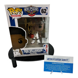 Zion Williamson Hand Signed Funko POP W/COA