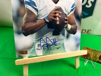 Dak Prescott QB Hand Signed Cowboys 8x10 Photo w/COA