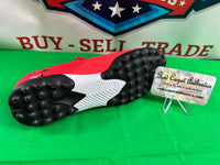 Legendary King Of Soccer PELE Hand Signed Adidas Field Cleat Red w/COA