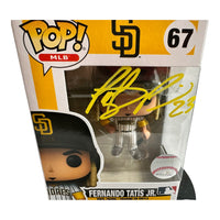 Fernando Tatis JR Hand Signed San Diego Padres Funko Pop # 67 w/COA