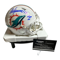 Dan Marino - Miami Dolphins Hand Signed Mini Helmet W/COA