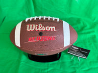 PATRICK MAHOMES QB Chiefs Hand Signed Wilson MVP Redzone NCAA FS Ball W/COA