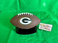 AARON RODGERS QB Packers Hand Signed Mini Logo Ball W/COA