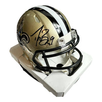 Drew Brees - New Orleans saints Hand Signed Mini Helmet W/COA