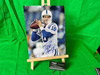 Payton Manning Hand Signed Colts 8x10 Photo W/COA