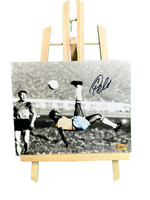 PELE Brazilian Legend “THE KING” Hand Signed Scissor Kick 8x10 Photo w/COA
