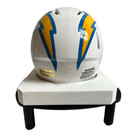 Justin Herbert - Los Angeles chargers Hand Signed Mini Helmet W/COA