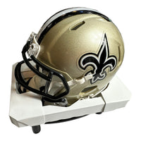 Drew Brees - New Orleans saints Hand Signed Mini Helmet W/COA