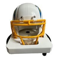 Justin Herbert - Los Angeles chargers Hand Signed Mini Helmet W/COA