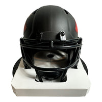 Clyde-Edwards Helaire Hand Signed SPEED ECLIPSE Mini Helmet Beckett Witnessed w/ COA