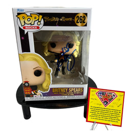 Britney Spears Hand Signed Funko Pop # 262 w/COA