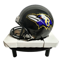 Jamal Lewis -  Baltimore Ravens Hand Signed Mini Helmet W/COA