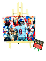Daniel Jones Hand Signed Giants 8x10 Photo W/COA