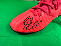 Legendary King Of Soccer PELE Hand Signed Adidas Field Cleat Red w/COA