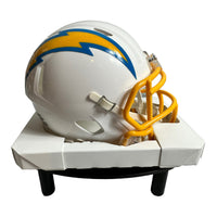 Justin Herbert - Los Angeles chargers Hand Signed Mini Helmet W/COA
