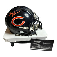 Brian Urlacher - Chicago Bears Hand Signed Mini Helmet W/COA