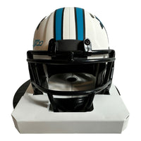 Chubba Hubbard - Carolina panthers Hand Signed Eclipse Mini Helmet W/COA