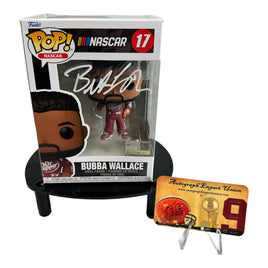 Bubba Wallace Hand Signed Nascar Funko Pop w/COA