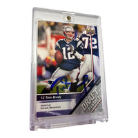 Tom Brady Hand Signed 2009 Upper Deck Draft History Card # 187 w/ COA
