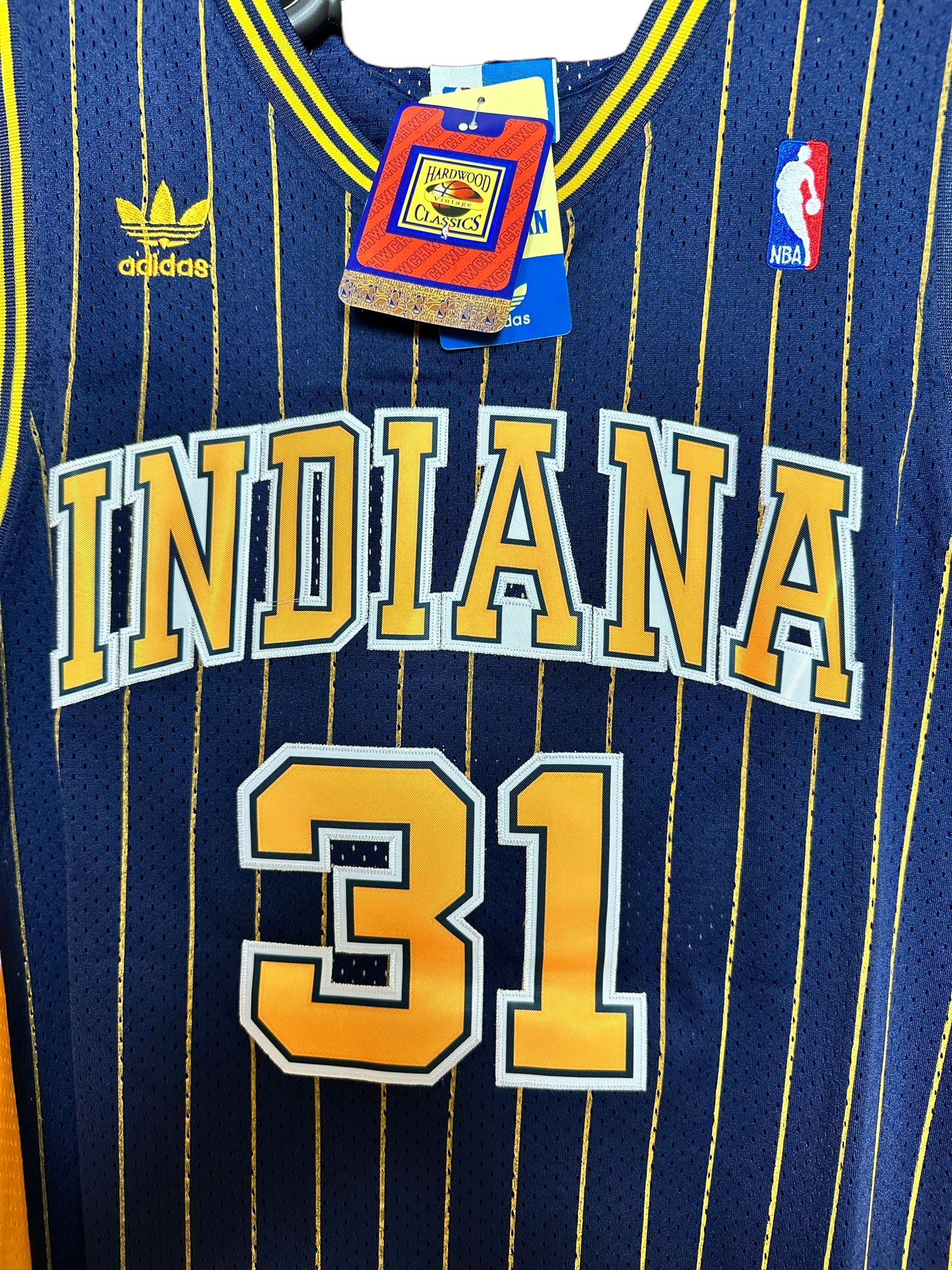 Reggie Miller Indiana Pacers Throwback Basketball Jersey