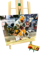 Aaron Rodgers QB Packers Hand 8X10 Photo w/COA