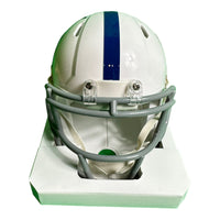 Perris Campbell - Colts Hand Signed Riddell Speed NFL Mini Helmet w/COA